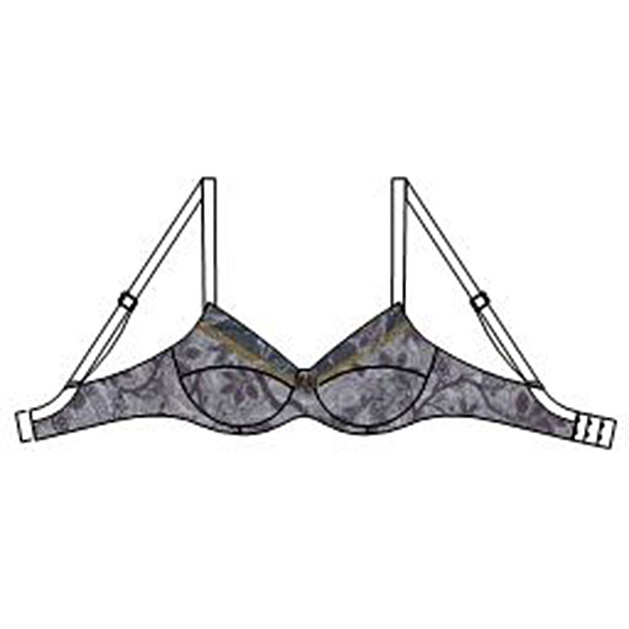 Soutien-gorge à armatures bonnets profonds