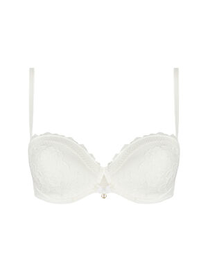 Strapless padded bra