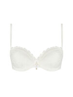 Strapless padded bra