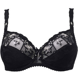 Soutien-gorge à armatures Louisa Bracq Marie Antoinette noir