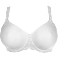 Molded padded wire bra