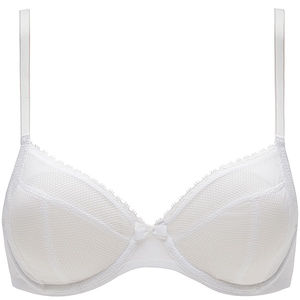 Wire deep plunge bra