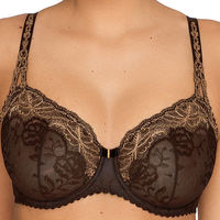 Balcony bra vertical seam