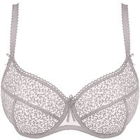 Wire half cup bra