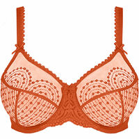 Full cup wire bra Empreinte Norah Cuivre