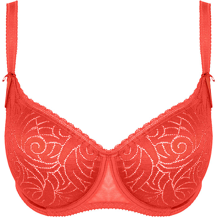 Wire half cup molded bra Verity - Empreinte