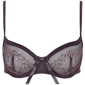 Soutien-gorge balconnet couture verticale