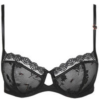 Soutien-gorge balconnet couture verticale