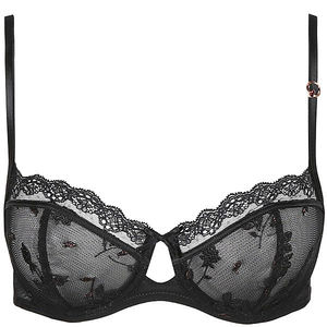 Soutien-gorge balconnet couture verticale