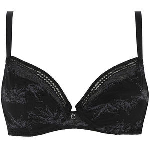 Soutien-gorge à armatures plongeant