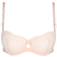 soutien-gorge balconnet couture verticale