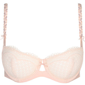 soutien-gorge balconnet couture verticale