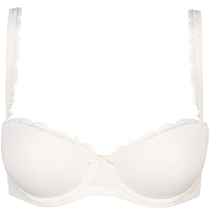 photo n&deg;3 : Soutien-gorge rembourr&eacute; bandeau &agrave; bretelles amovibles