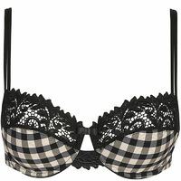 Soutien-gorge Balconnet couture horizontale