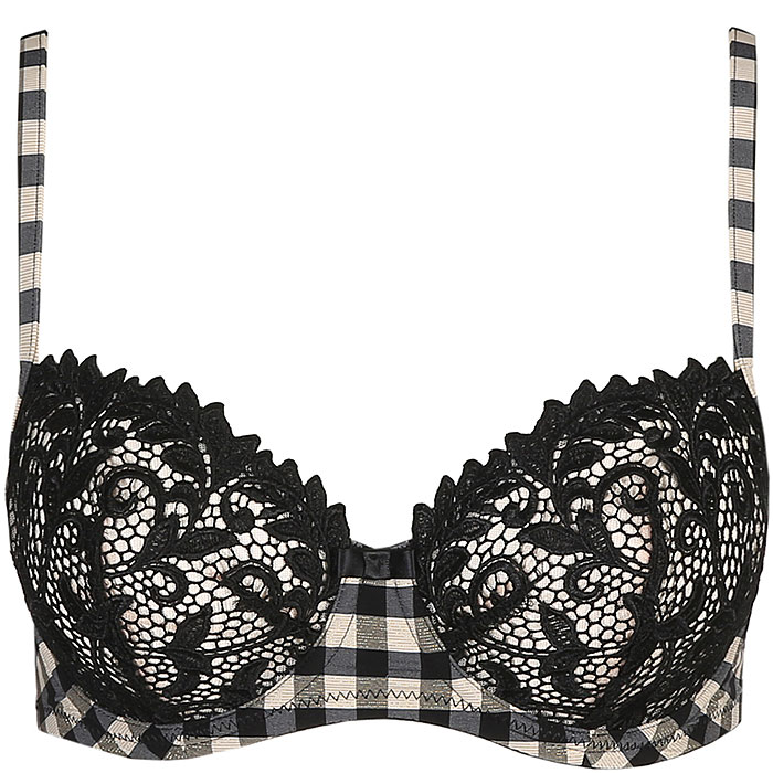 Soutien-gorge Balconnet couture verticale