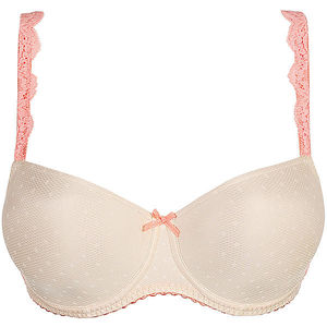 Soutien-gorge balconnet rembourr&eacute;