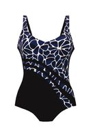 One piece bathing suit - BLUE DEPTHS