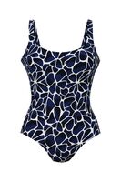 One piece bathing suit - BLUE DEPTHS