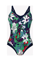 Maillot de bain une pièce Style Mara - SPRING FLORALS