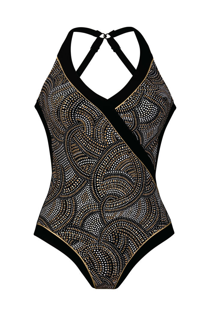 Maillot de bain une pièce style Nuria - AMBER GLOW