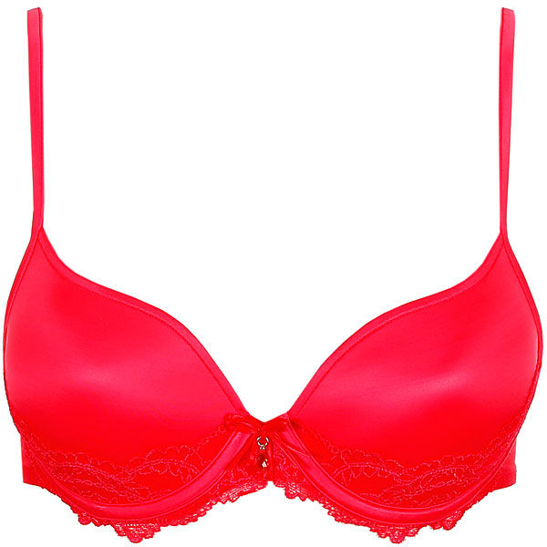 Padded bra heart shape