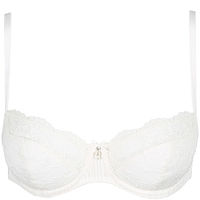 Soutien-gorge balconnet coque couture