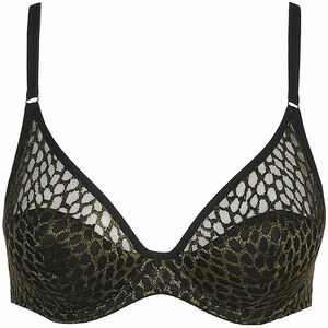Soutien-gorge rembourré balconnet couture