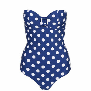 Maillot de bain 1 pièce rembourré à bretelles amovibles