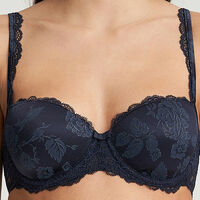 Padded bra balcony