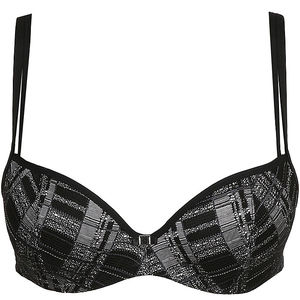 Soutien-gorge rembourré décolleté profond