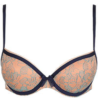 Padded round shape bra