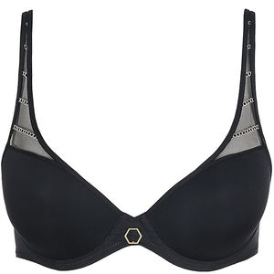 Padded bra deep plunge