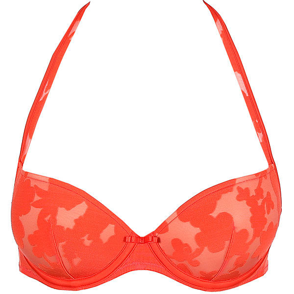 Soutien-gorge rembourré forme ronde