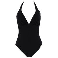 Seduction plunge back bathing suit - AJOURAGE COUTURE