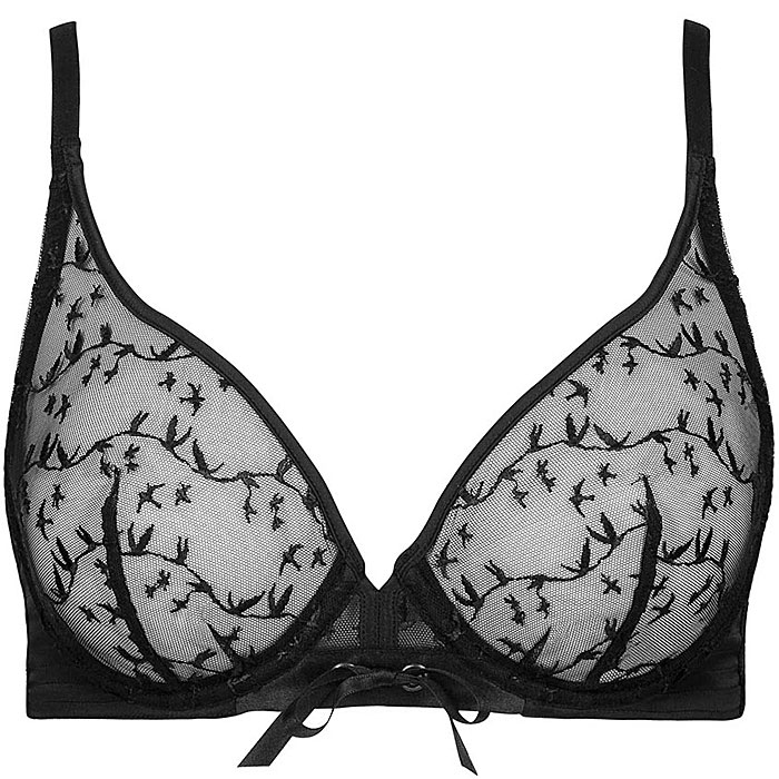 Soutien-gorge à armatures décolleté plongeant