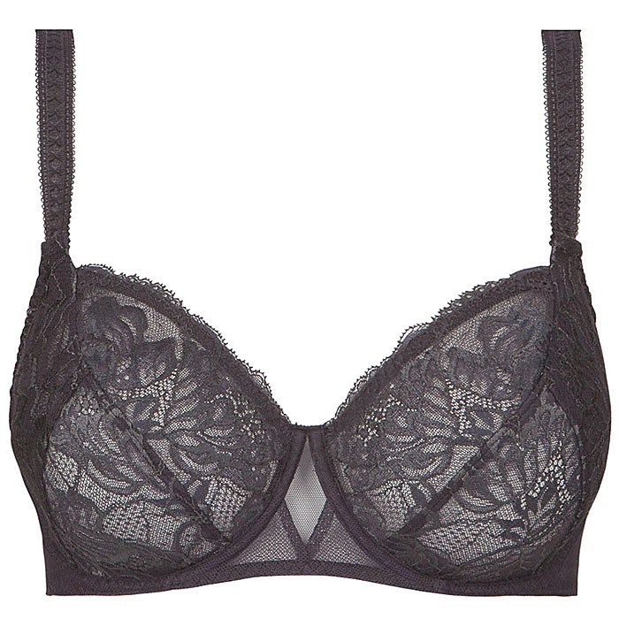 Wire bra full cup plunge Promesse - Simone Pérèle