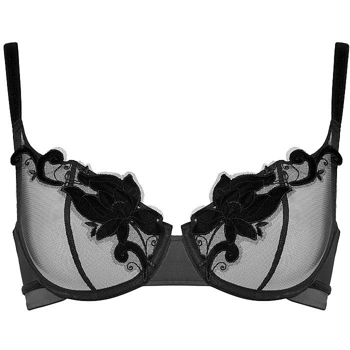 Half cup wire bra