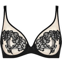 Wire bra deep plunge