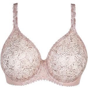 Seamless non padded bra