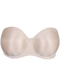 Strapless non padded bra