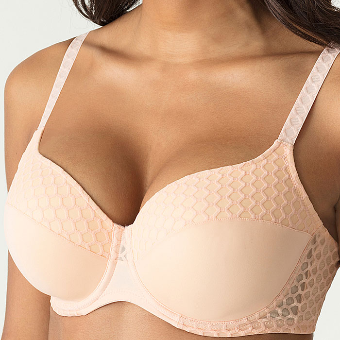 Padded bra heart shape Honey - Prima Donna Twist