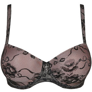 Padded balconnet bra
