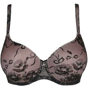 Padded bra heart shape