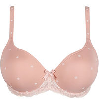 Padded bra heart shape