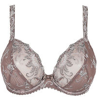 Soutien-gorge balconnet décolleté plongeant