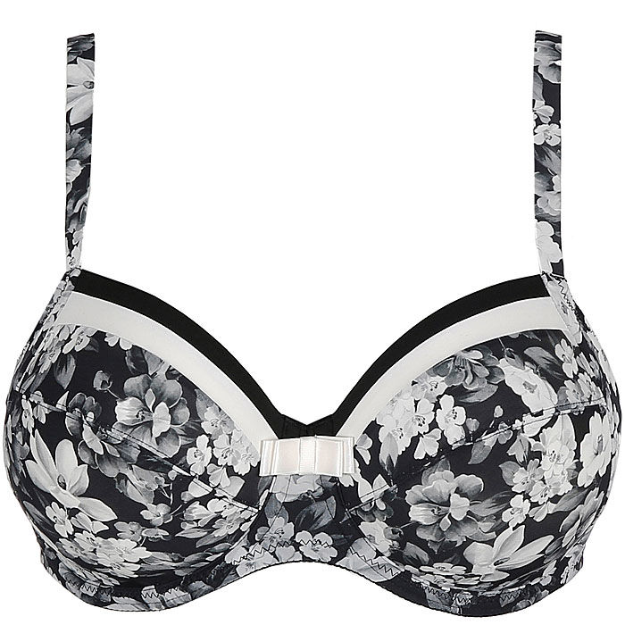 Wire bra Trésor Prima Donna Twist couleur Noir Café au lait Blanc tailles  85 90 95