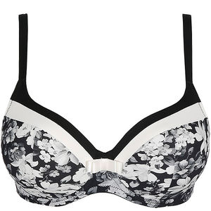 Padded bra heart shape