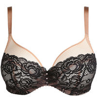 Soutien-gorge balconnet couture verticale