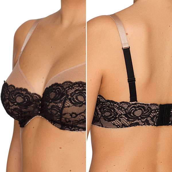 photo n&deg;2 : Soutien-gorge balconnet couture verticale