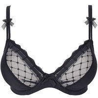 Deep neckline balconnet